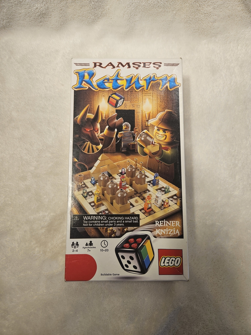 !!!! Collectors !!!! Lego Ramses Return Buildable Board Game #3855